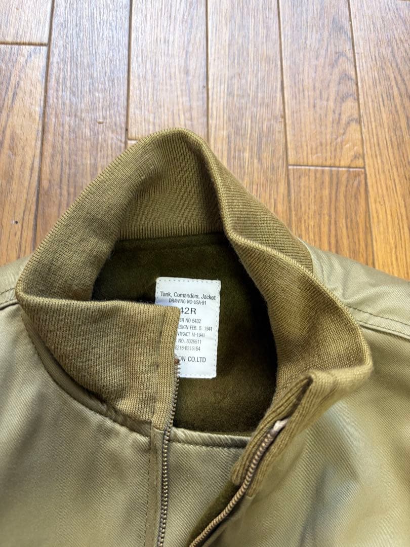 ダ*ス様 HOUSTON タンクコマンダージャケット 42R TANK COMA