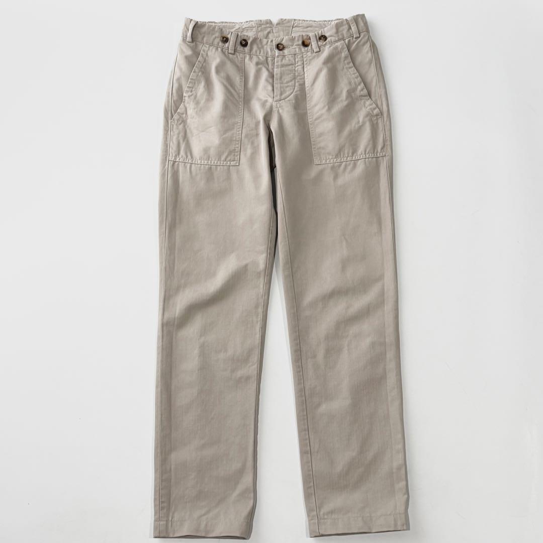 BRUNELLO CUCINELLI ブルネロクチネリ コットン ベイカーパンツ