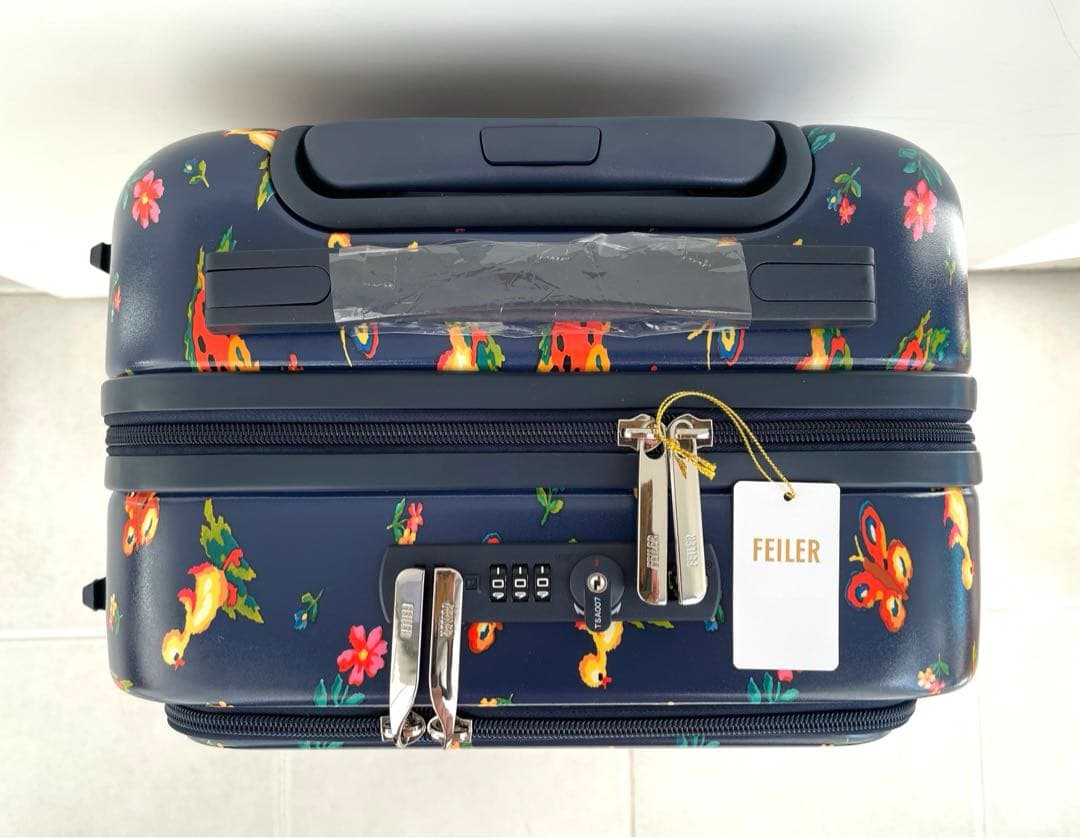 完売、未使用品、タグ付き❗️ フェイラー　ハイジキャリーケース　ネイビー