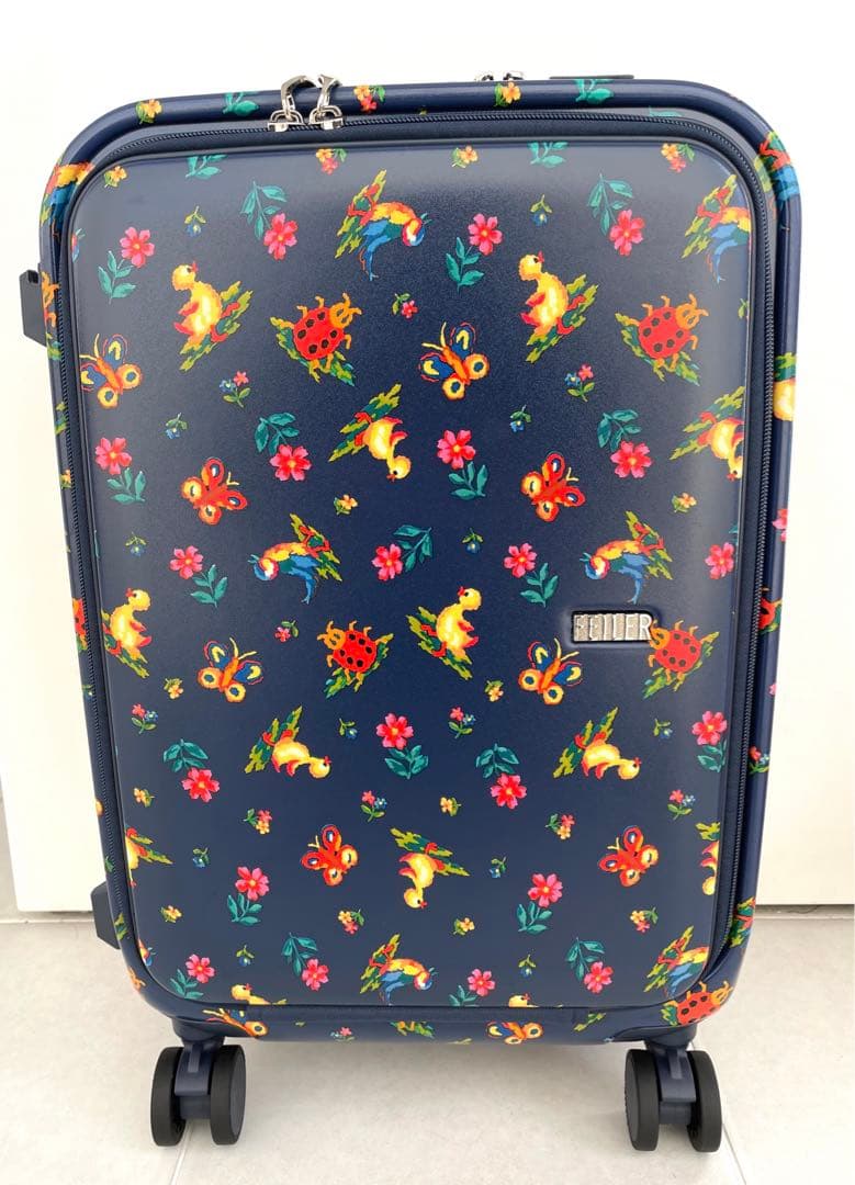 完売、未使用品、タグ付き❗️ フェイラー　ハイジキャリーケース　ネイビー