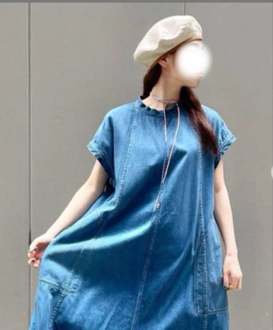 ４５ｒ　リネンヘリンボンのベレー 新品未使用　サンドベージュＭ