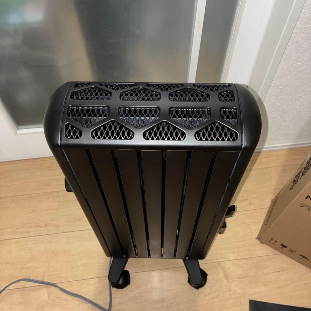 デロンギ マルチダイナミックヒーター MDHS09-PB ピュアブラック