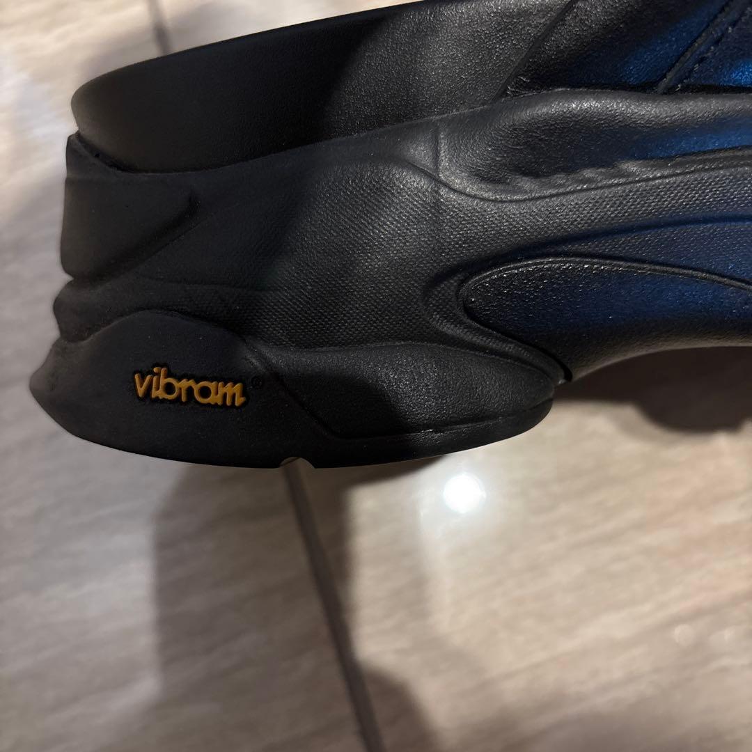 ZARA ザラ トングサンダル 40 ビブラムソール ブラック 厚底