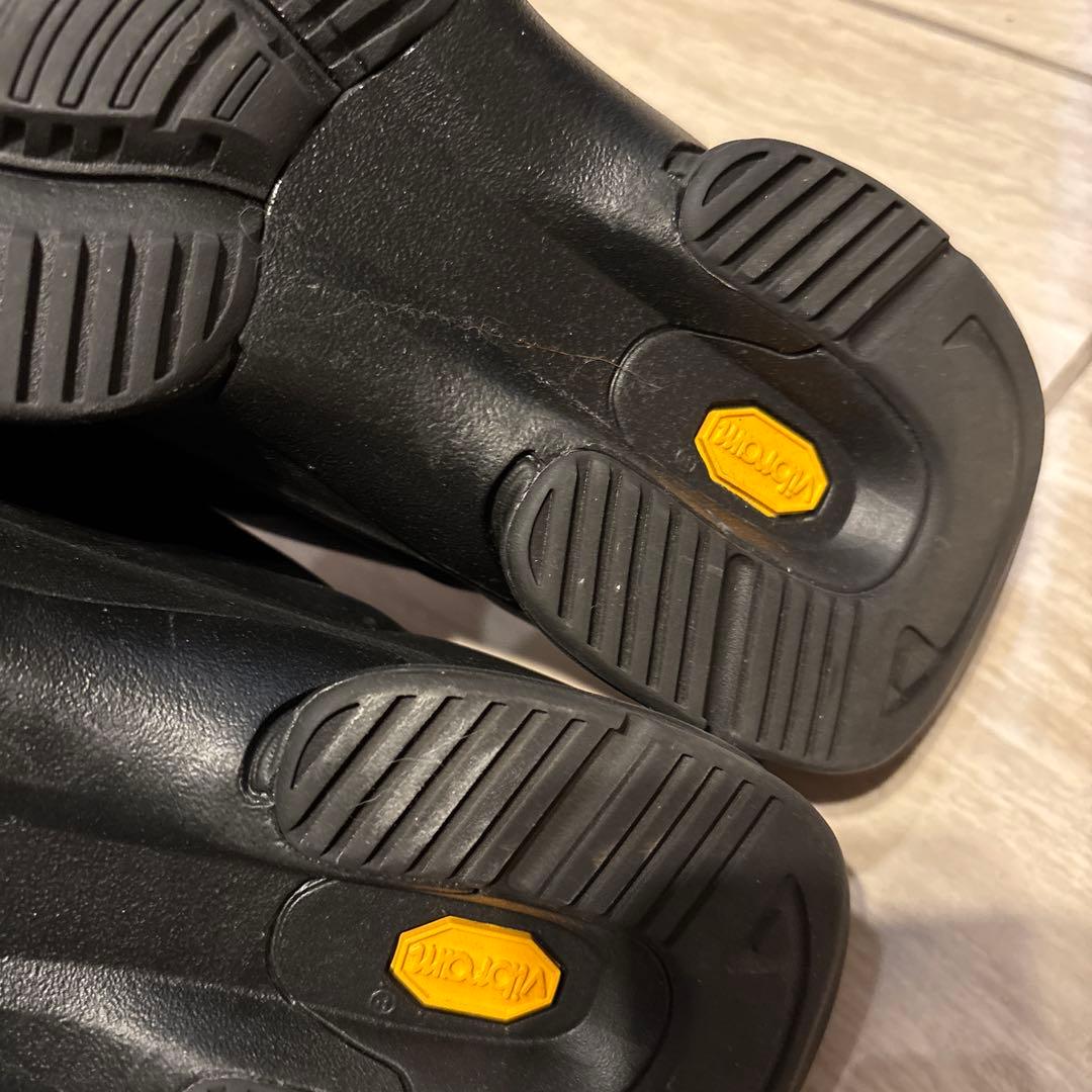 ZARA ザラ トングサンダル 40 ビブラムソール ブラック 厚底