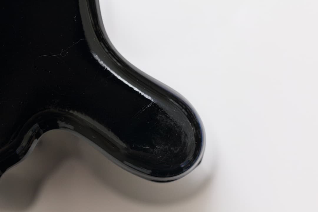 5412 アアルトベース 120mm ブラック　古いコバルトブルー　イッタラ