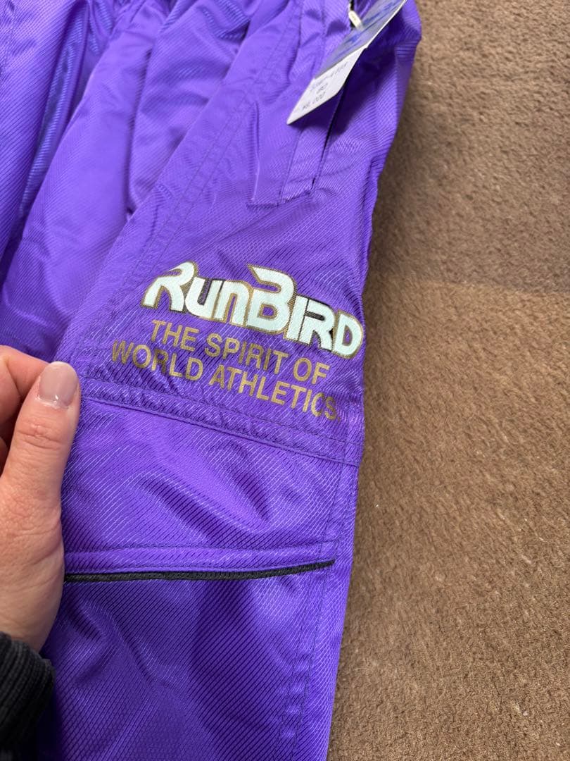 RunBird ピステパンツ 紫色 ☆レア商品☆