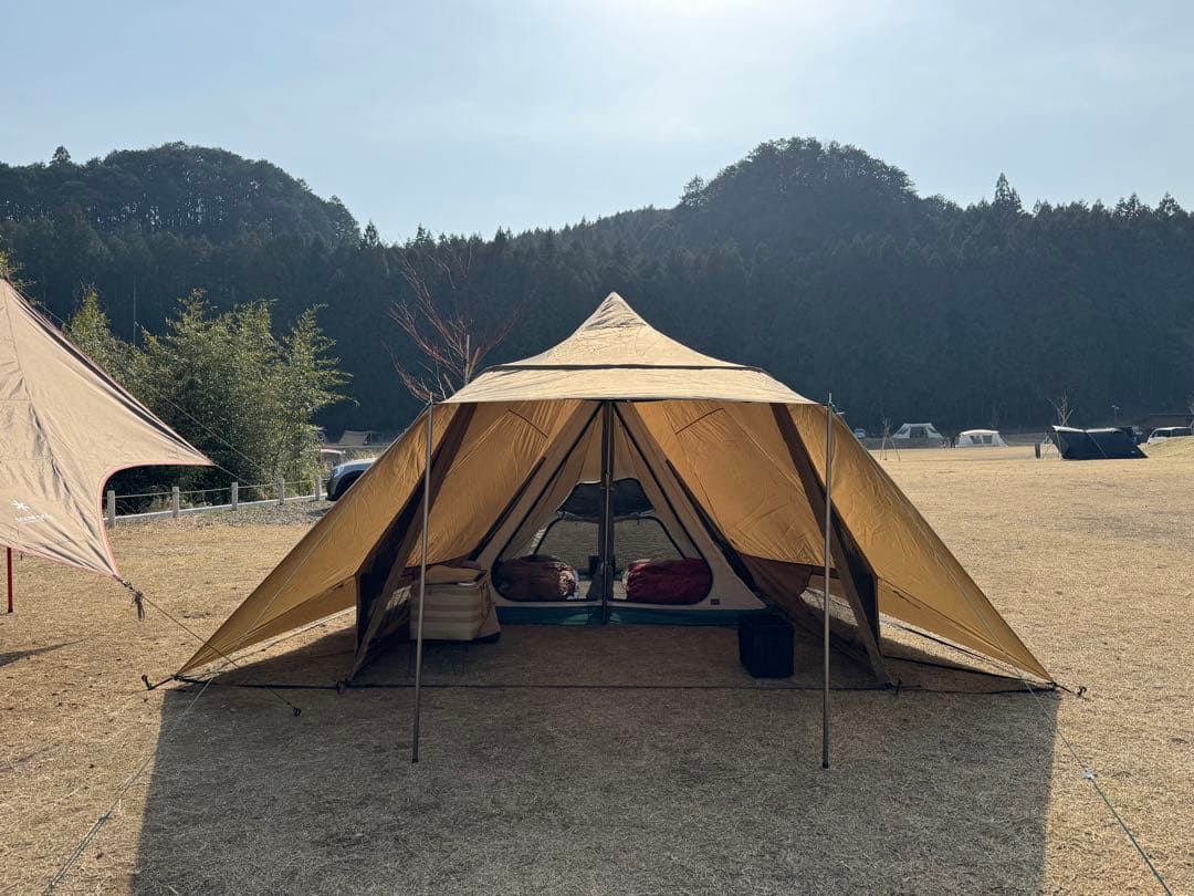 YOZORA KOHAKU テント、インナーSET グランドシート付　中古品