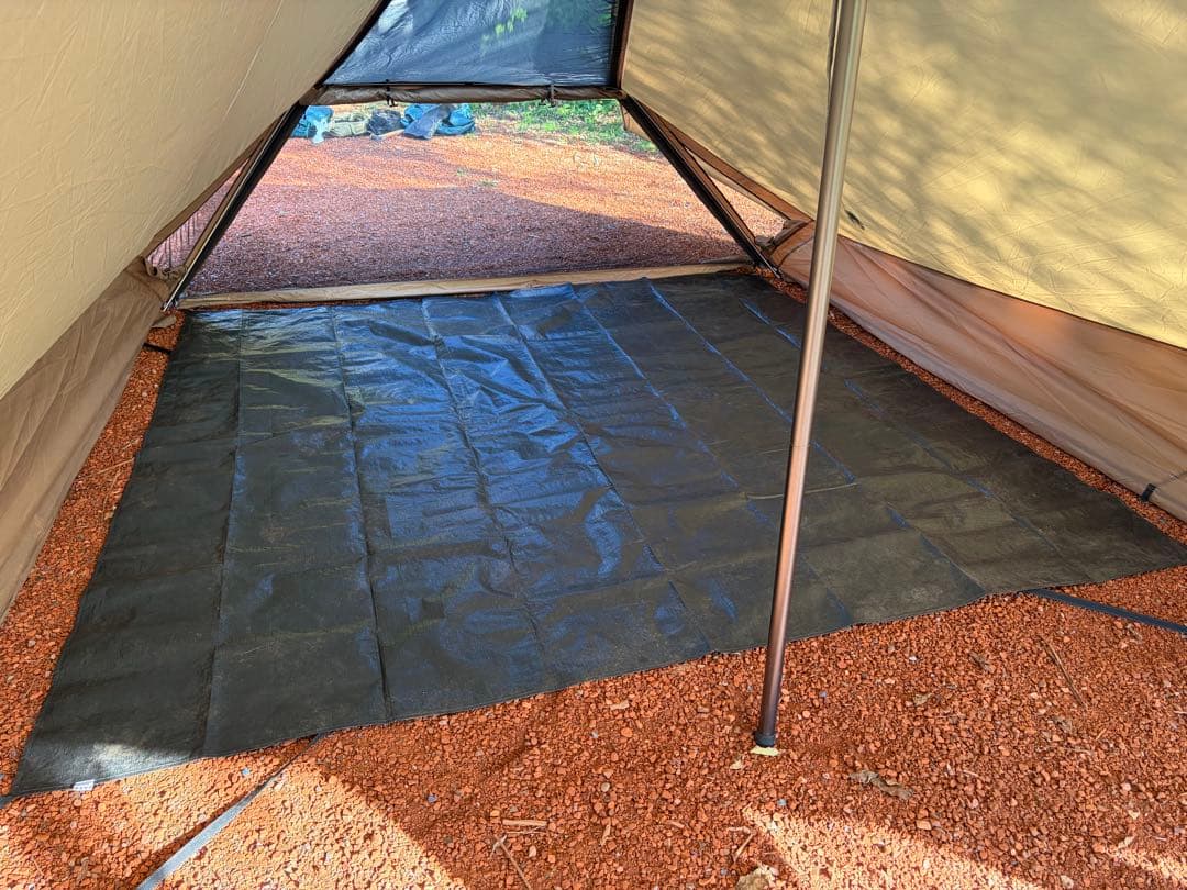 YOZORA KOHAKU テント、インナーSET グランドシート付　中古品