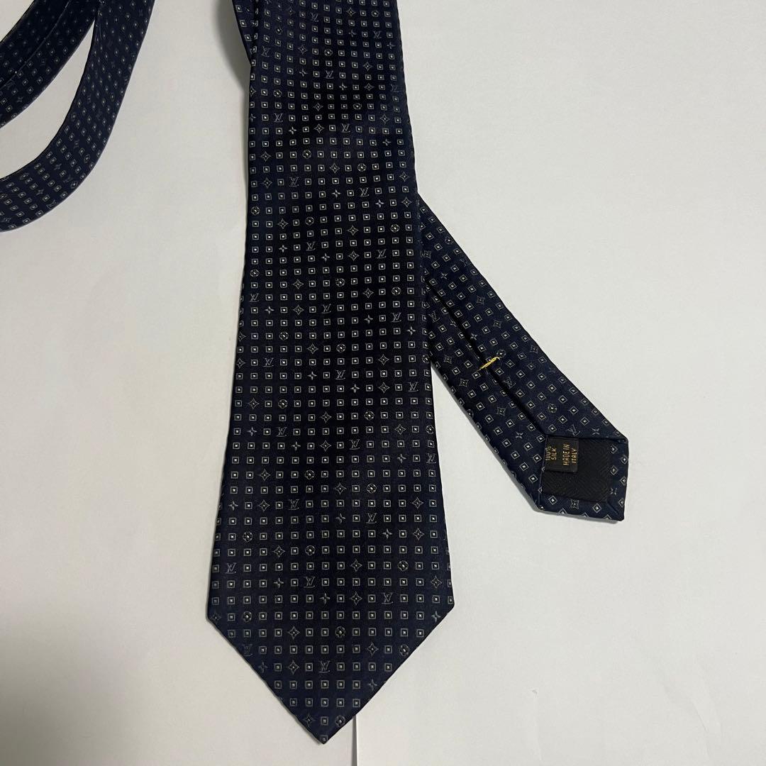 美品 LOUIS VUITTON ネクタイ モノグラム