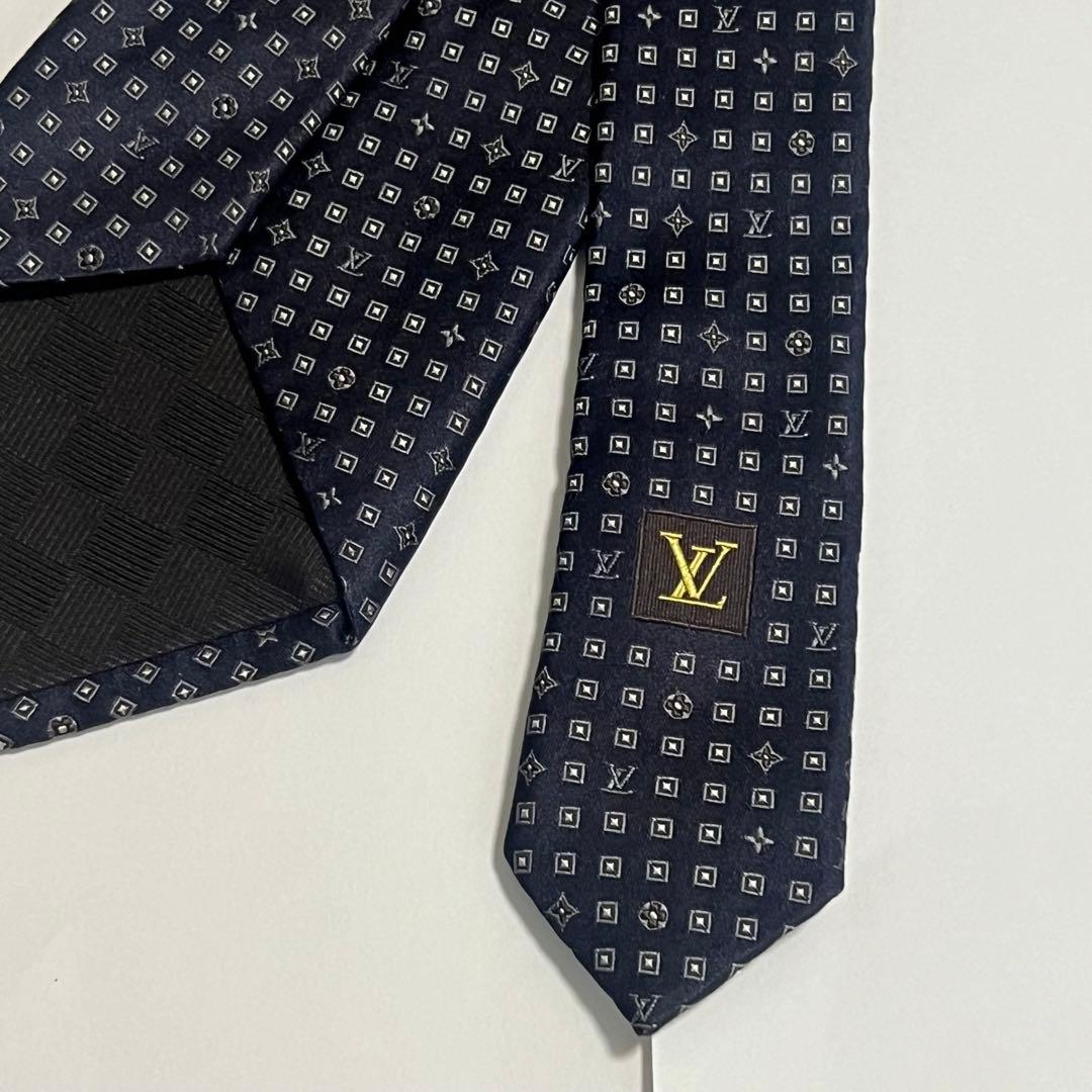 美品 LOUIS VUITTON ネクタイ モノグラム