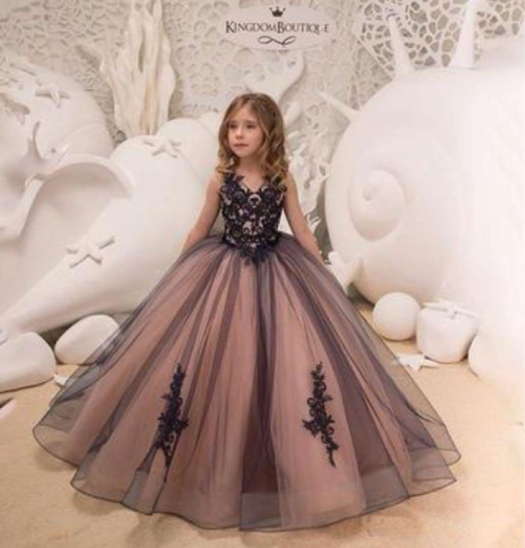 【size150】チュールドレス　スパンコールドレス 発表会コンクール