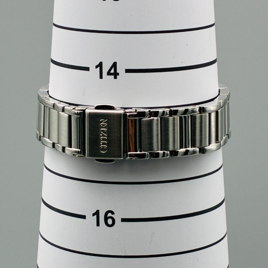 稼働品 CITIZEN エコドライブ レディース ソーラー 腕時計 シェル 上品