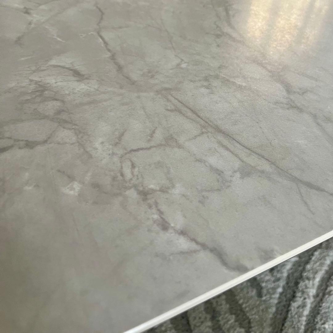 ライトグレー セラミック テーブルセンター