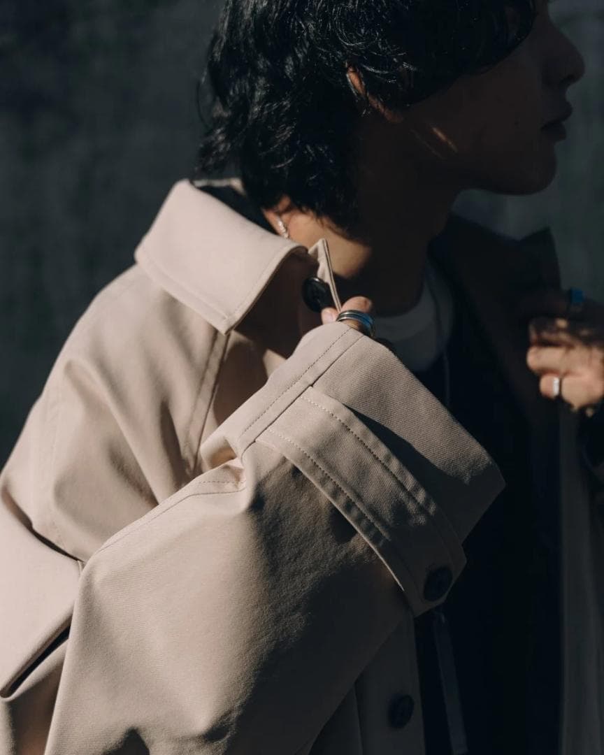 PRY EXTRM-FIT Coat beige シュウト コート ベージュ