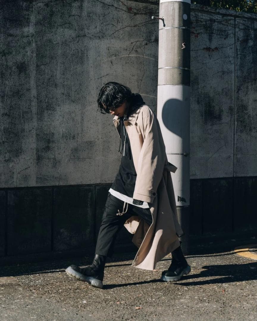 PRY EXTRM-FIT Coat beige シュウト コート ベージュ