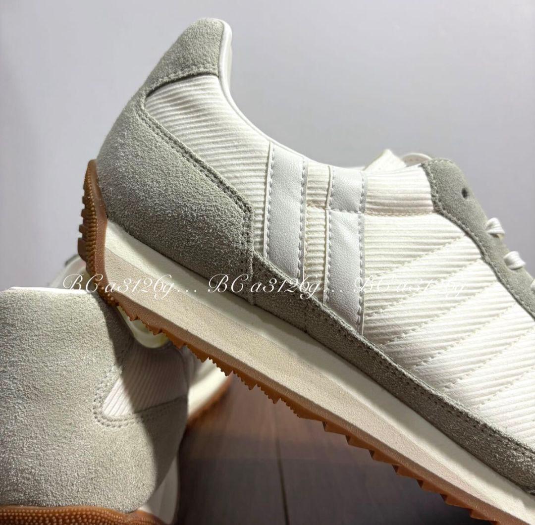 PATRICK 24.5cm 39 WHTマラソン 高級コットン定価17600円