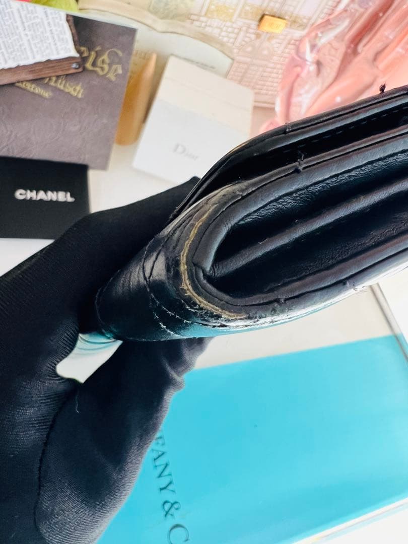 限定品　シャネル　マトラッセ　長財布