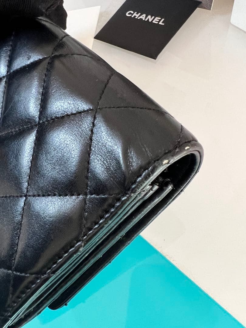 限定品　シャネル　マトラッセ　長財布