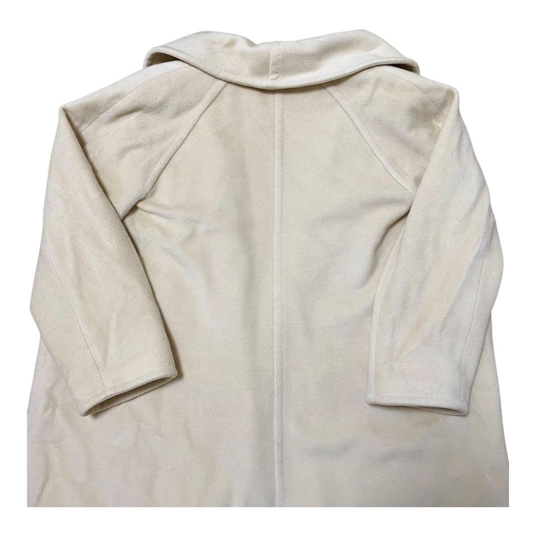 最高級 白タグ Max Mara カシミヤ混 ロングコート 羽織り　ウール　40