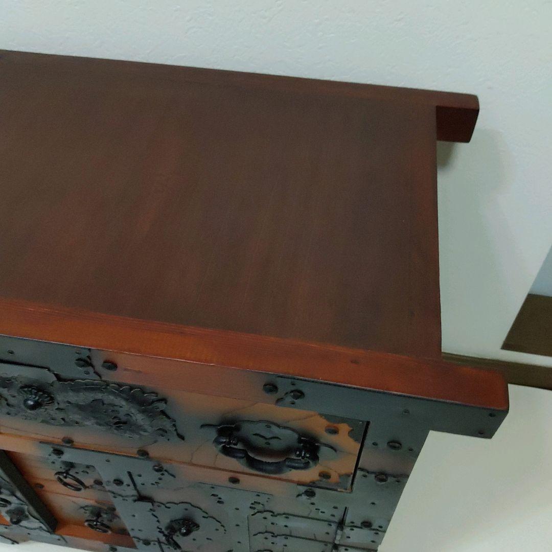 民芸調家具 和箪笥 からくり箪笥 インテリア 昭和レトロ 和 アンティーク ②