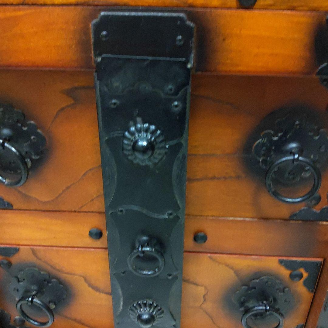 民芸調家具 和箪笥 からくり箪笥 インテリア 昭和レトロ 和 アンティーク ②