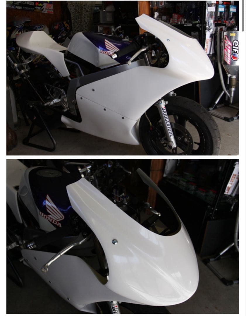 NSR50/80 レース用　フルカウルセット　スクリーン付き