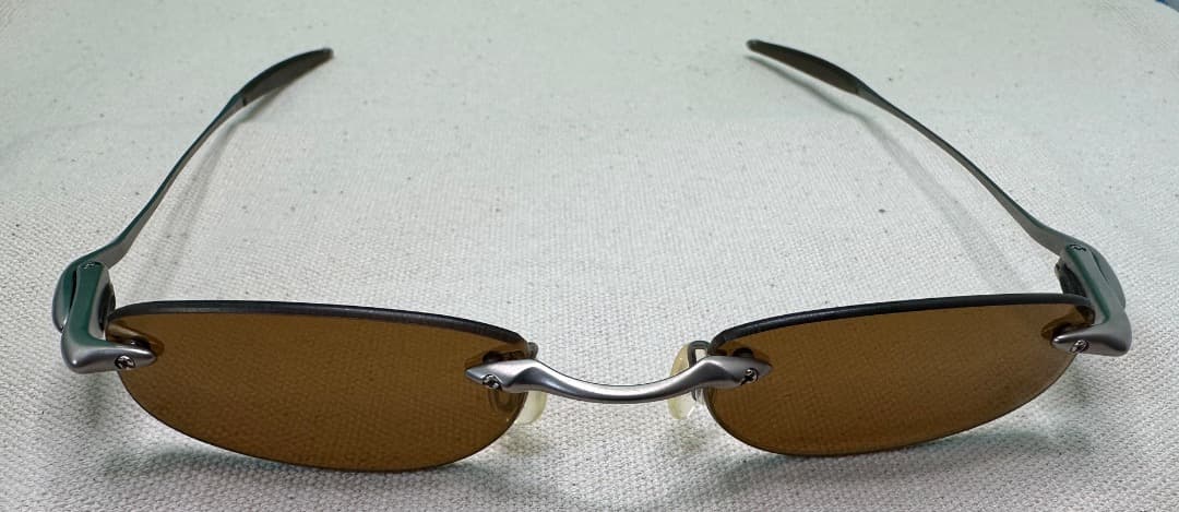 【希少・美品】OAKLEY Why3　ビンテージサングラス　外箱・マイクロバッグ