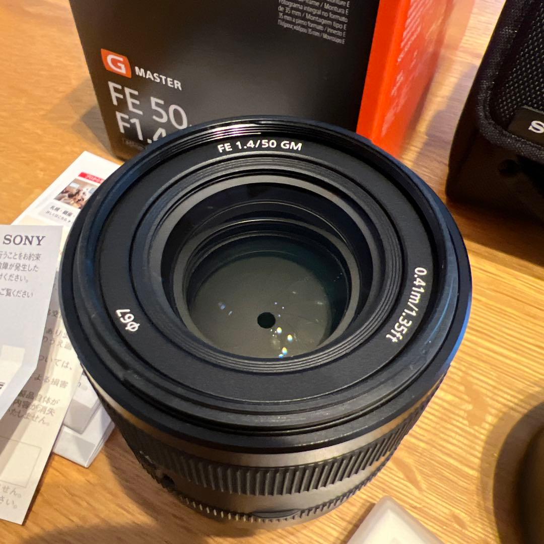 SONY FE 50mm F1.4 GM 単焦点　レンズ　SEL50F14GM