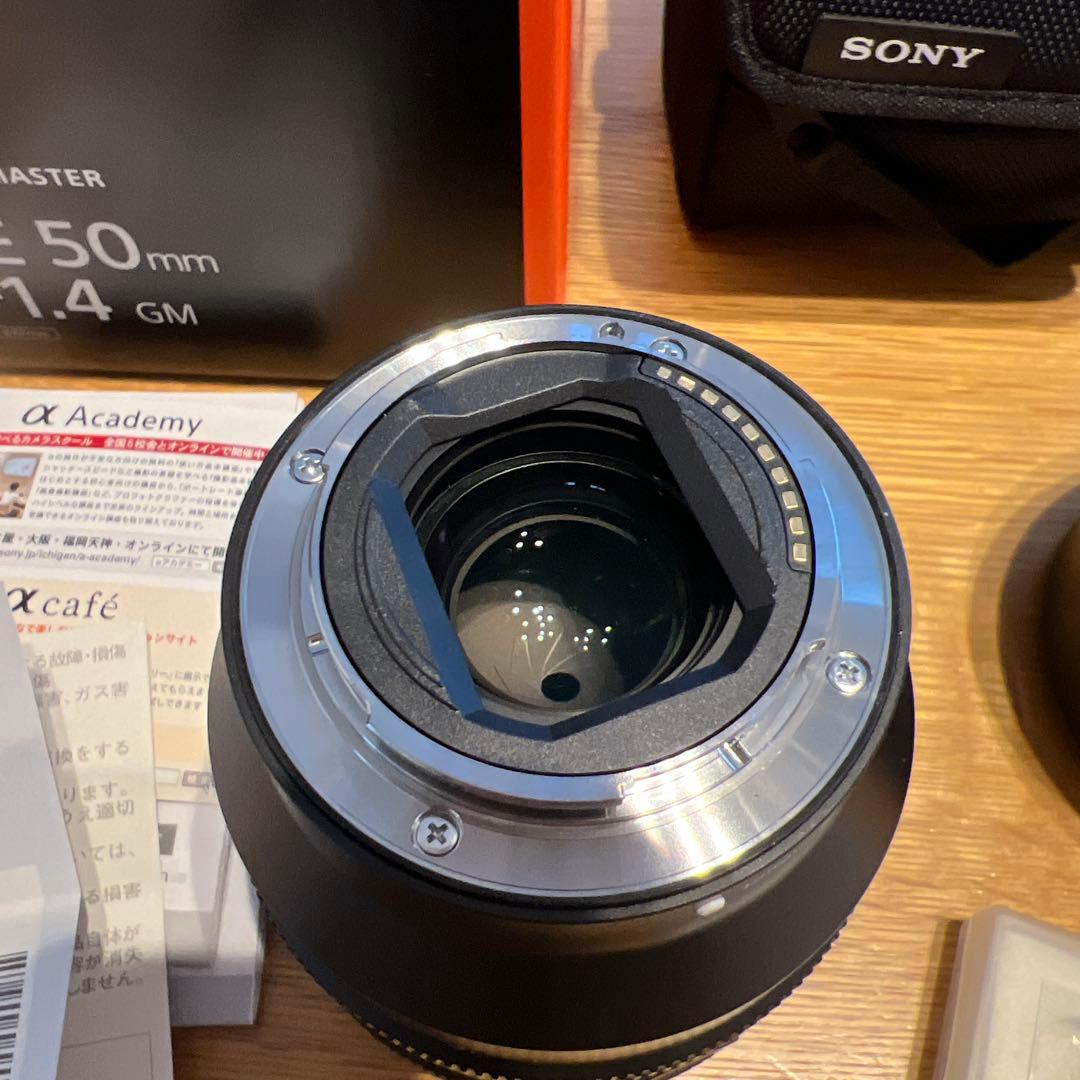 SONY FE 50mm F1.4 GM 単焦点　レンズ　SEL50F14GM