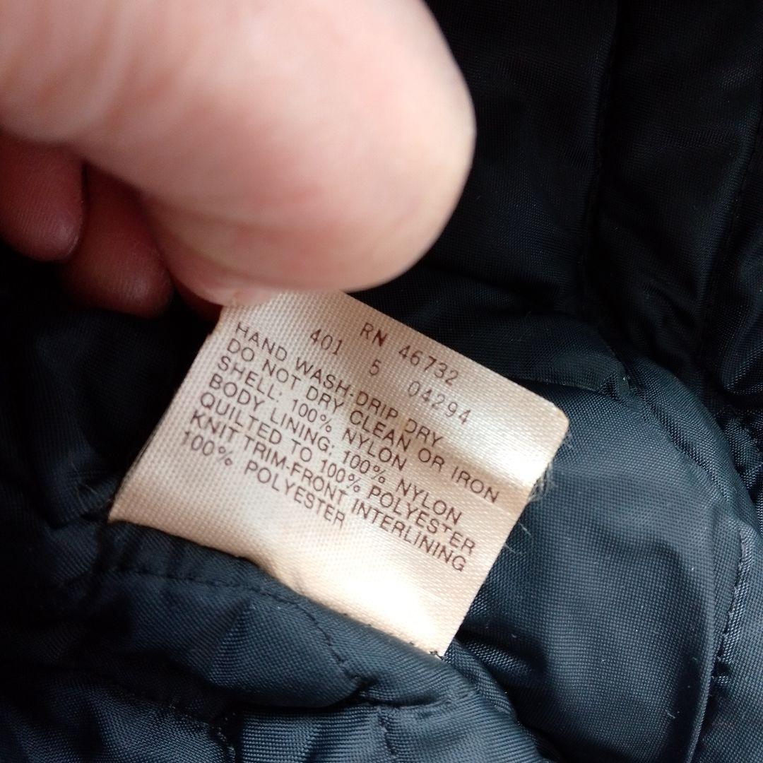 80s〜90s RAIDERS スタジャン Chalk Line L　ブラック