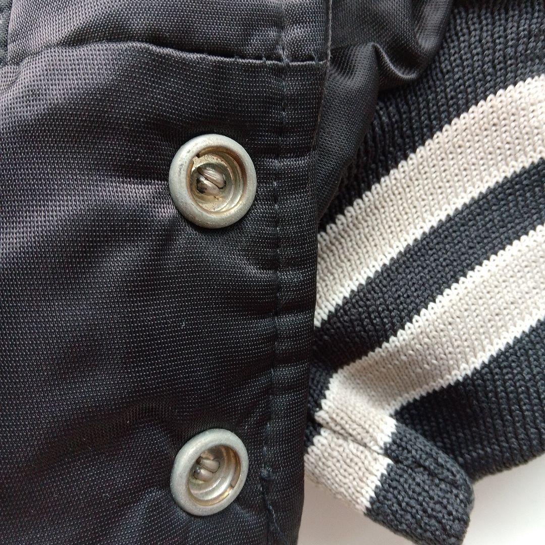 80s〜90s RAIDERS スタジャン Chalk Line L　ブラック