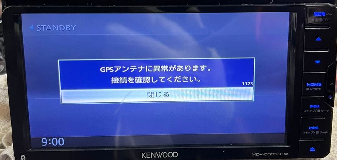 KENWOOD MDV-D100BT カーナビ