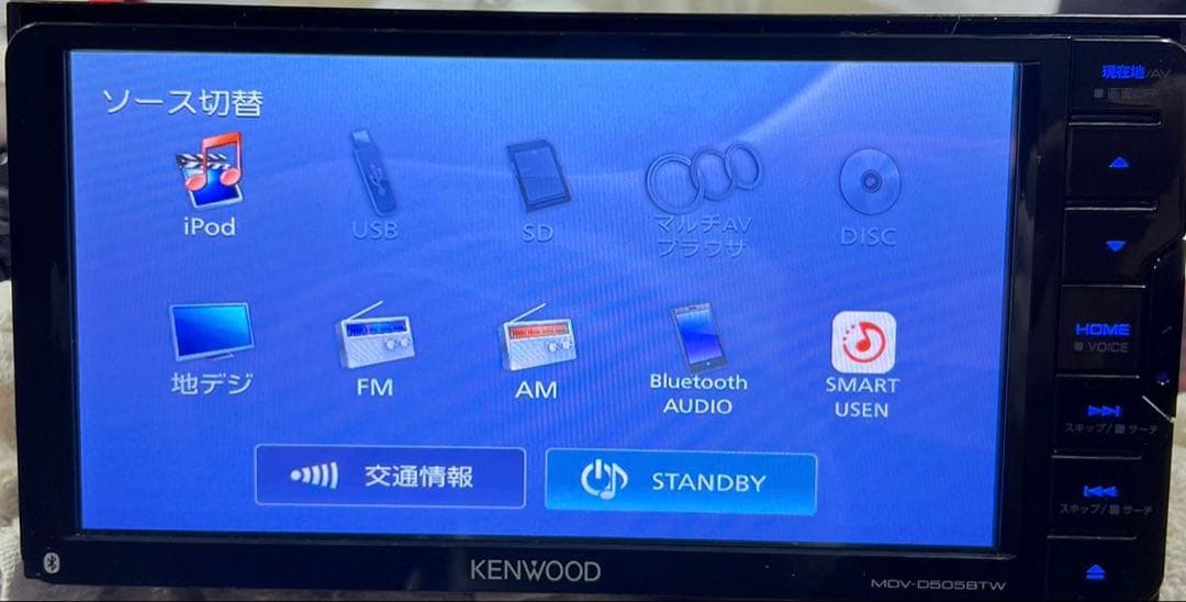 KENWOOD MDV-D100BT カーナビ