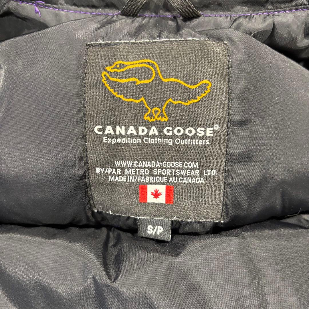   / ダウンベスト旧タグ　紫　SP