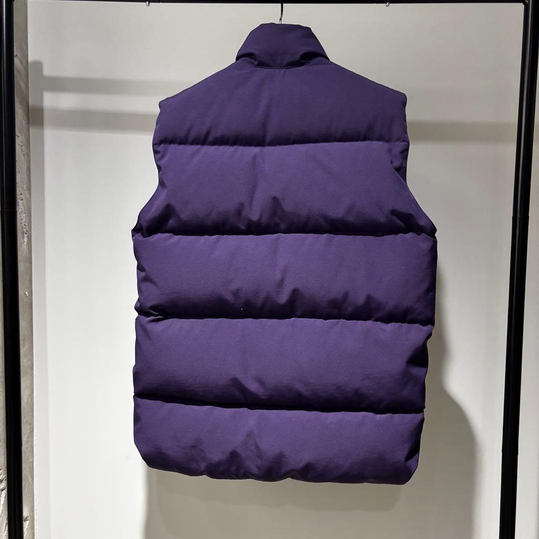   / ダウンベスト旧タグ　紫　SP