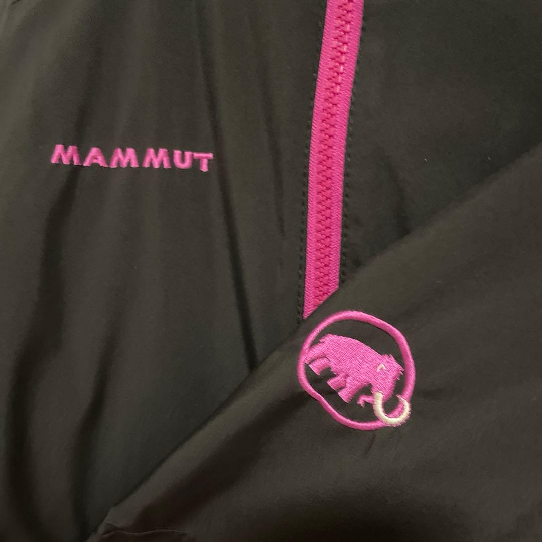 MAMMUT マムート ジャケット レディース L ブラック ピンク 防寒