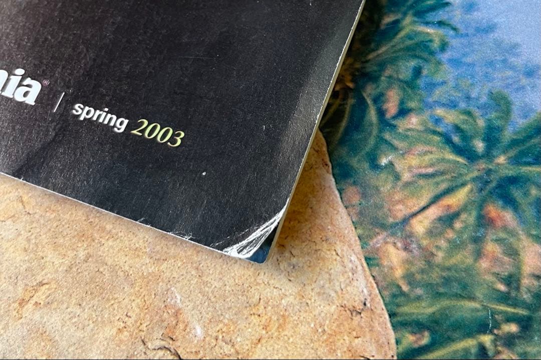 【希少】 パタゴニア patagonia カタログ spring 2003