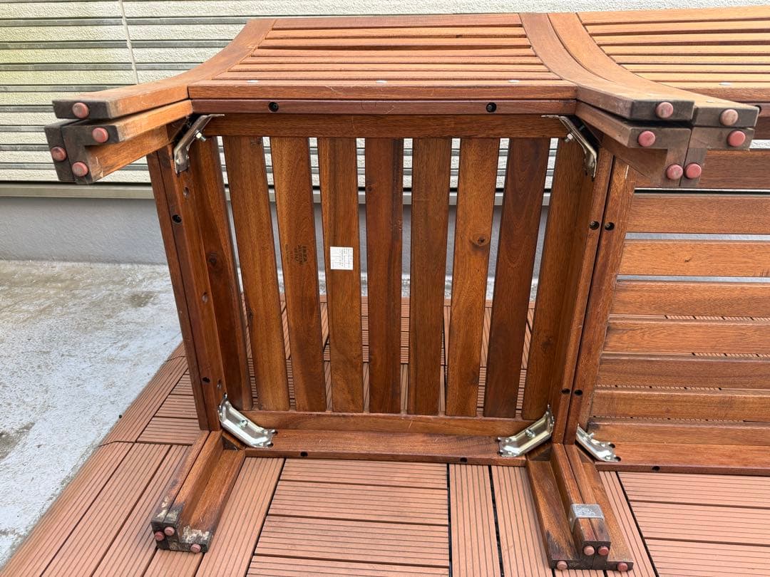 IKEA 屋外用イージーチェアほか、クッションのセット