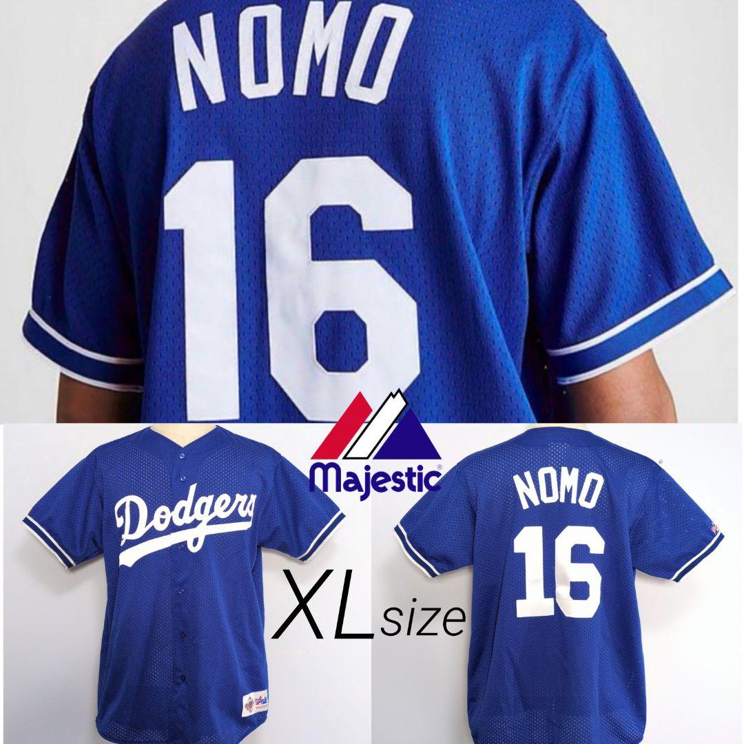 希少 90s ドジャース ベースボールシャツ アメリカ製 野茂英雄 16