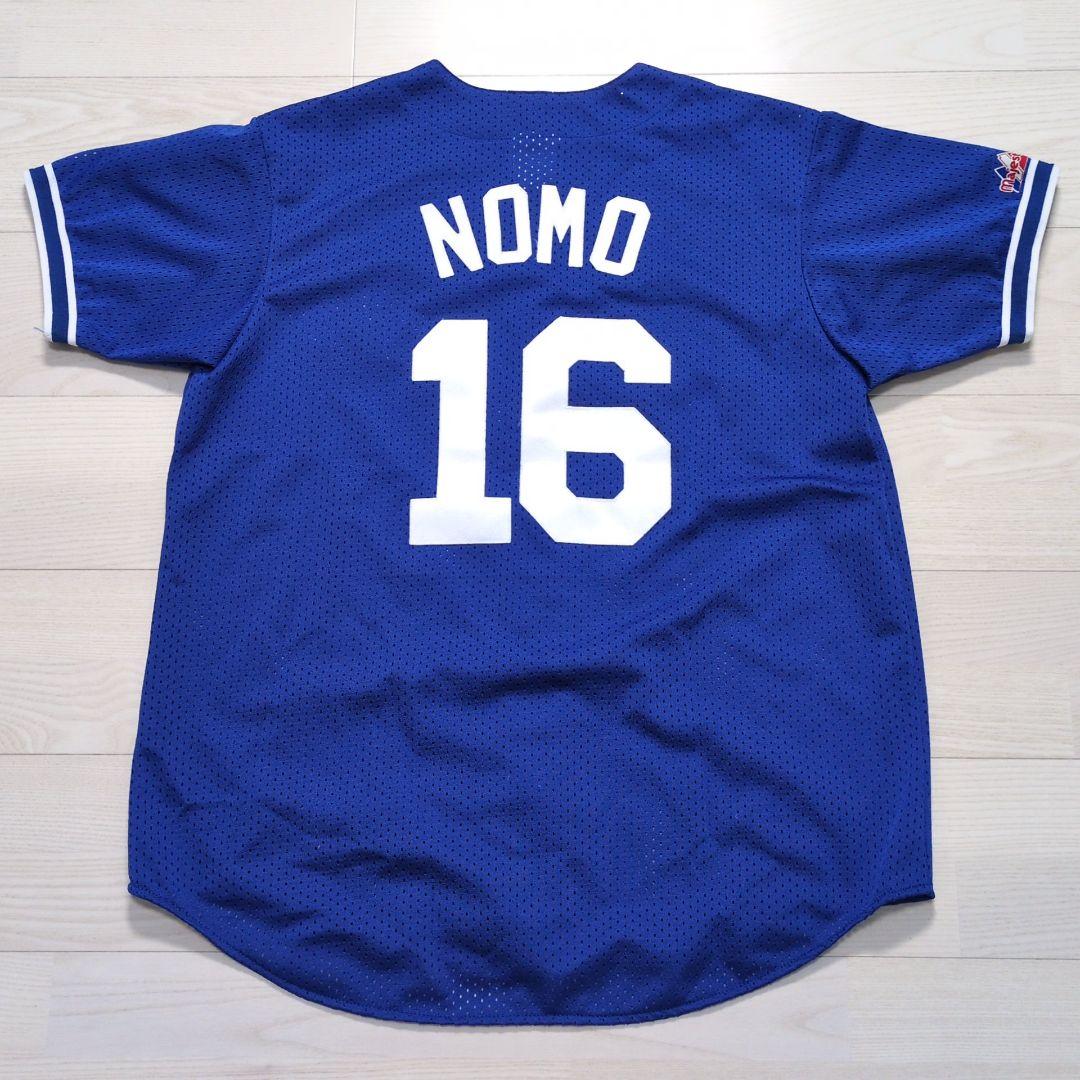 希少 90s ドジャース ベースボールシャツ アメリカ製 野茂英雄 16