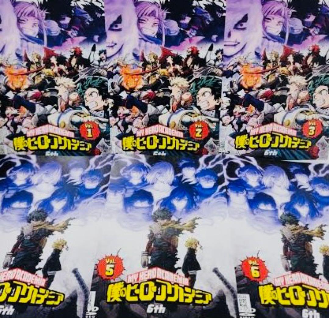 僕のヒーローアカデミア 6th DVD全巻完結セット