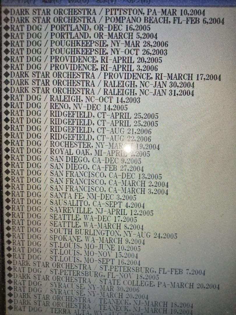 グレイトフル・デッド関連 195タイトル 576枚組 GRATEFUL DEAD