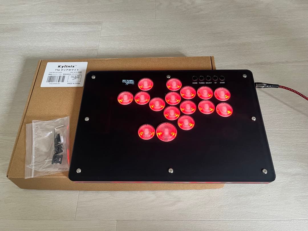 Kylinix T16 レバーレスコントローラー RGB OLEDディスプレイ