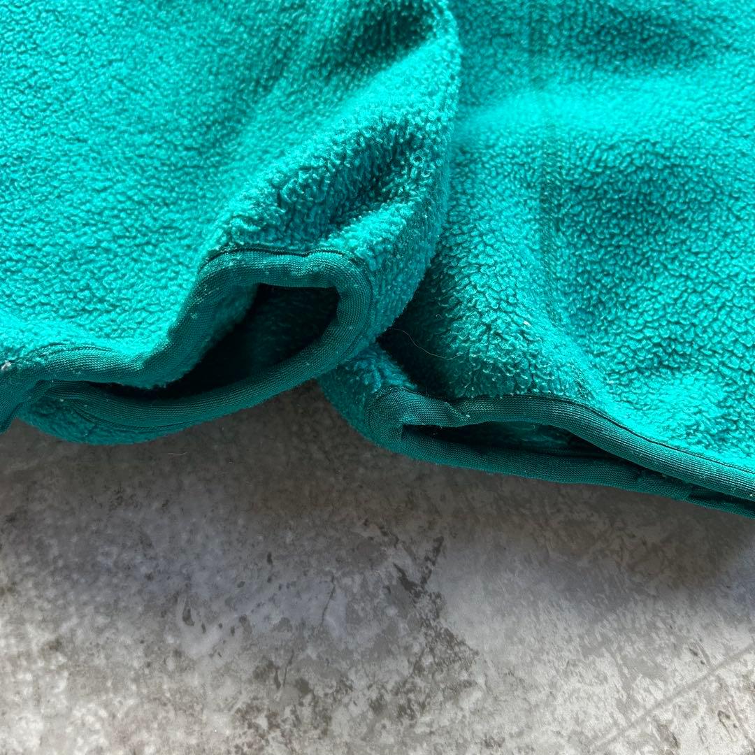 90s パタゴニア フリースパンツ/シンチラ USA製 エメラルドグリーン M