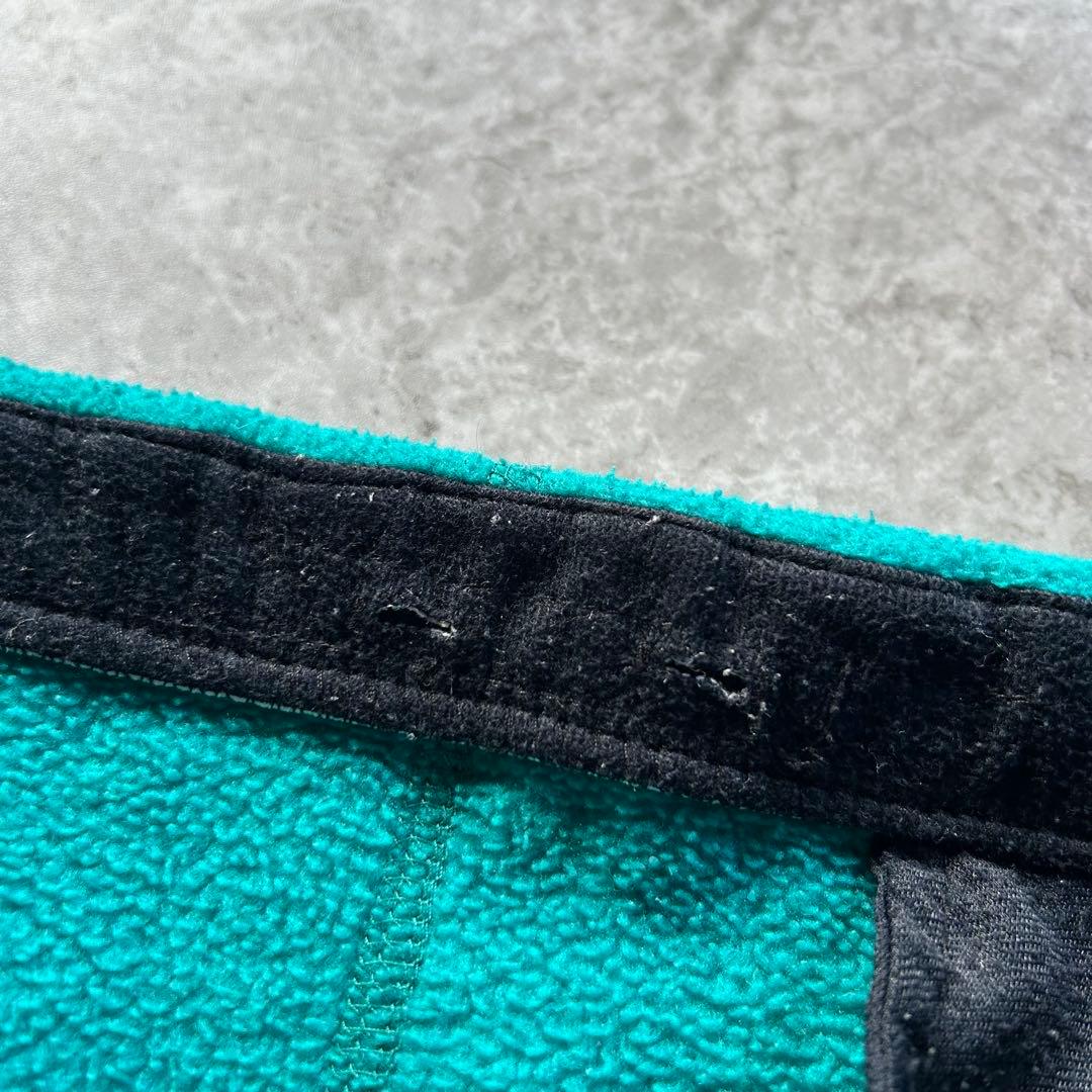 90s パタゴニア フリースパンツ/シンチラ USA製 エメラルドグリーン M