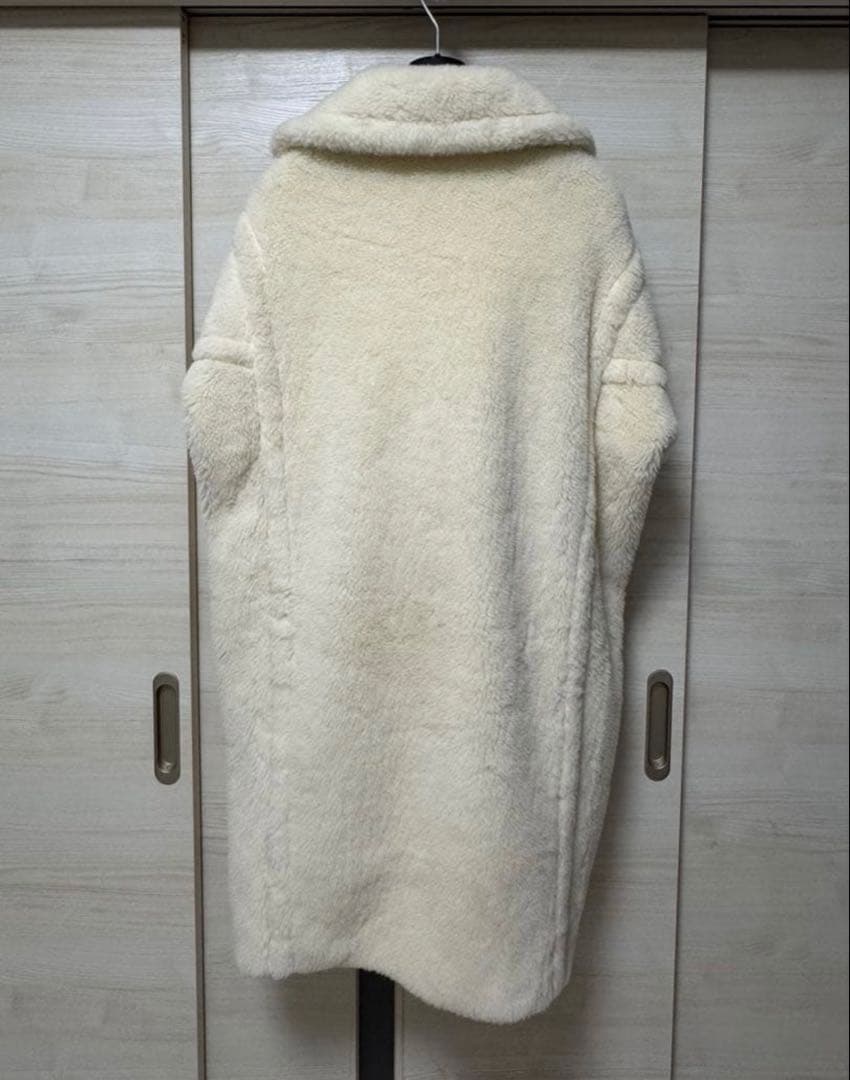 Max Mara【マックスマーラー】テディコート ホワイト XS