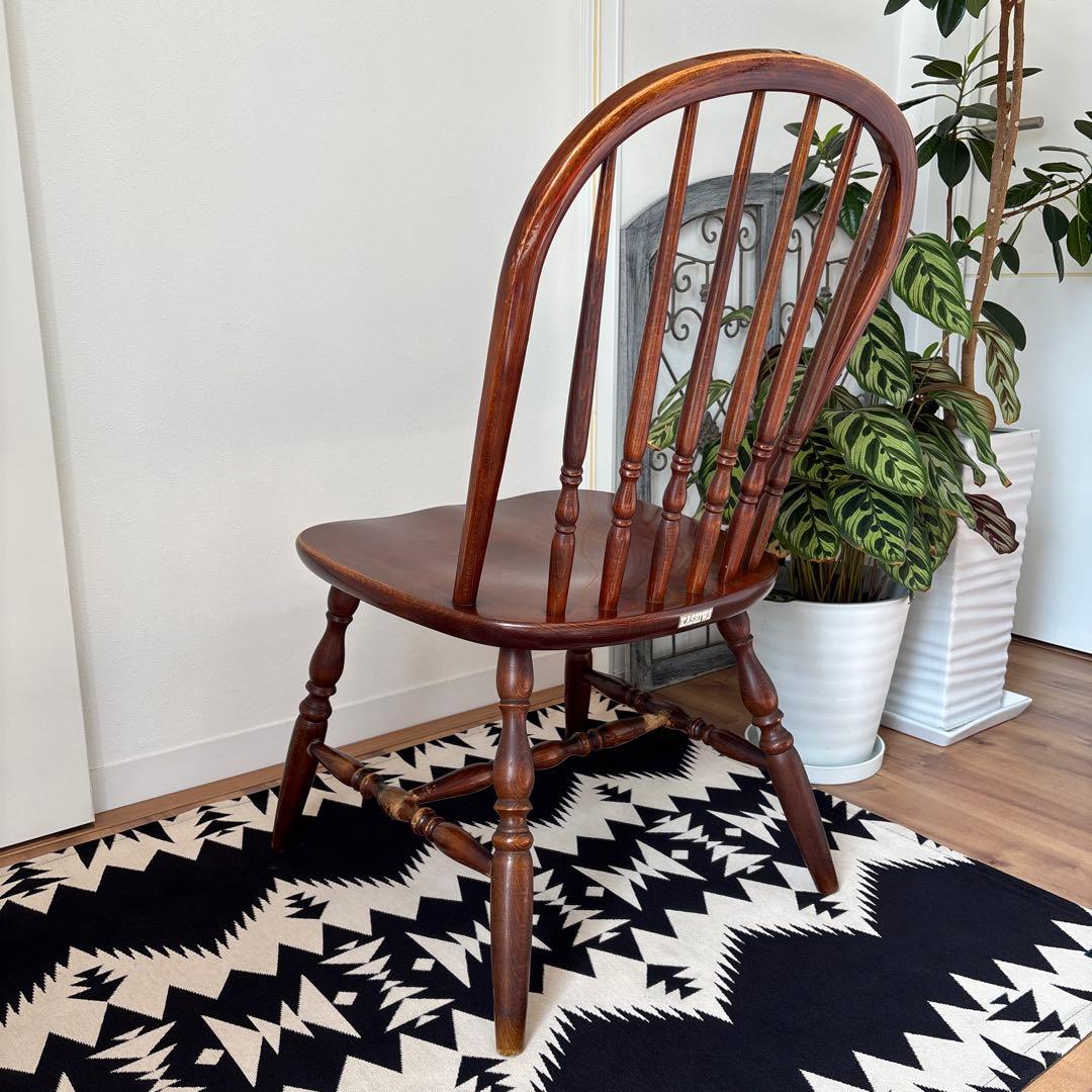 ビンテージ家具　柏木工　KASHIWA ダイニングチェア、ウィンザーチェア　②