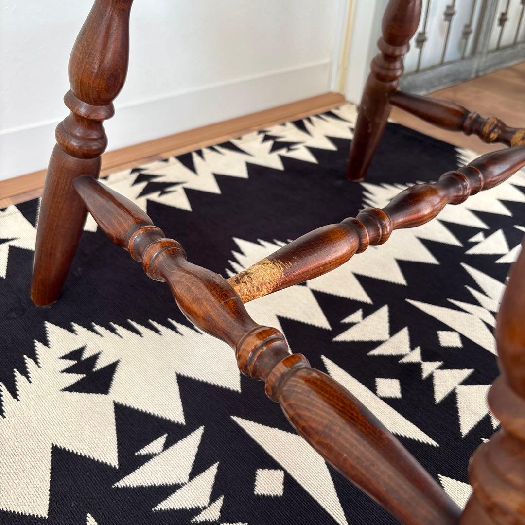 ビンテージ家具　柏木工　KASHIWA ダイニングチェア、ウィンザーチェア　②