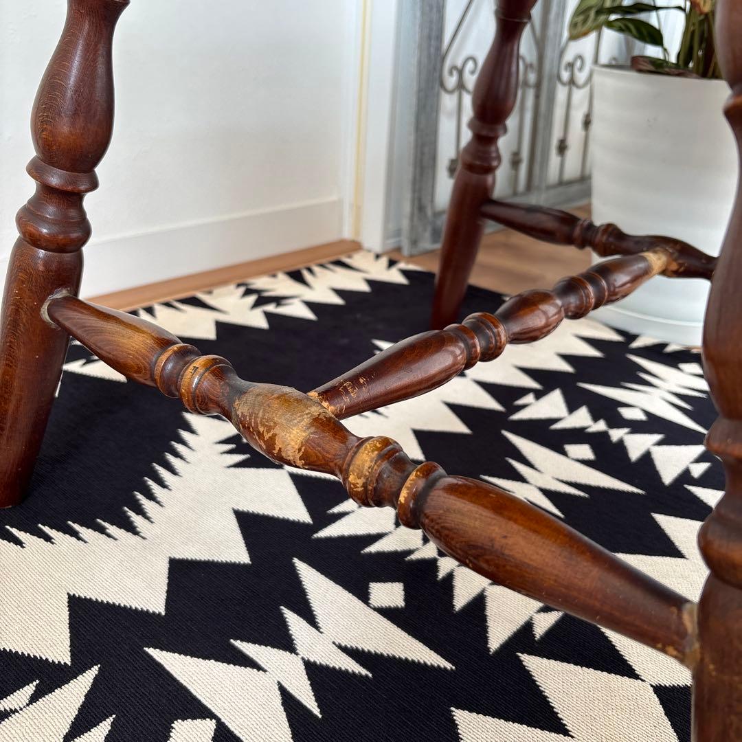 ビンテージ家具　柏木工　KASHIWA ダイニングチェア、ウィンザーチェア　②