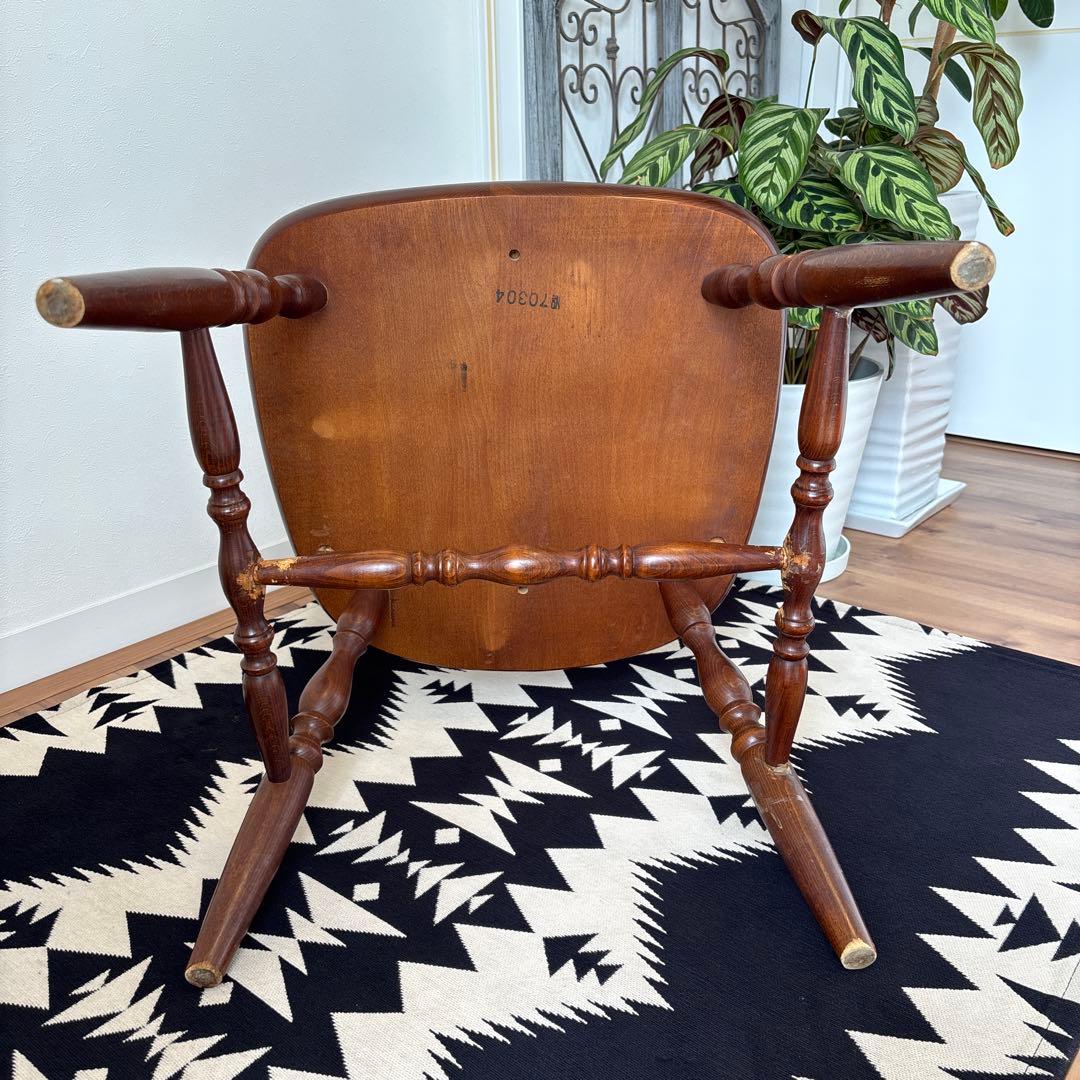 ビンテージ家具　柏木工　KASHIWA ダイニングチェア、ウィンザーチェア　②